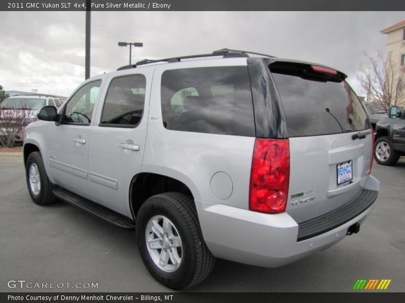 Pure Silver Metallic / Ebony 2011 GMC Yukon SLT 4x4