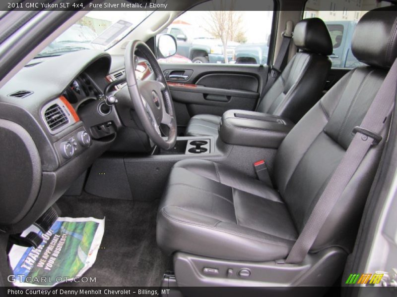 Pure Silver Metallic / Ebony 2011 GMC Yukon SLT 4x4