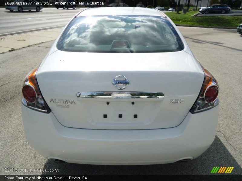 Winter Frost Pearl / Charcoal 2009 Nissan Altima 2.5 SL