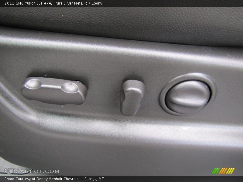 Pure Silver Metallic / Ebony 2011 GMC Yukon SLT 4x4