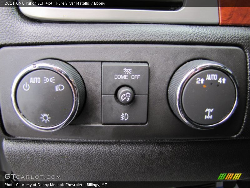 Pure Silver Metallic / Ebony 2011 GMC Yukon SLT 4x4