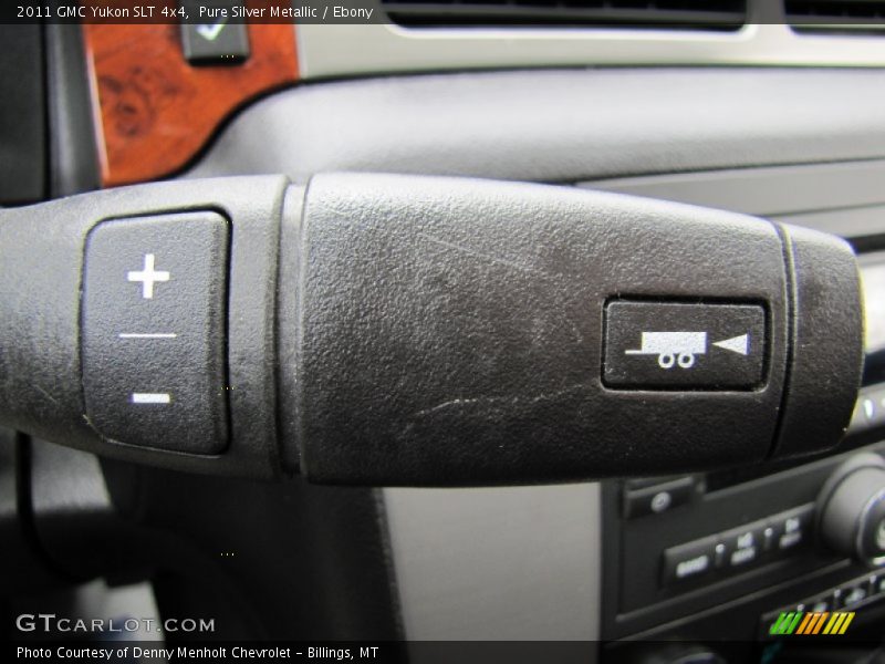 Pure Silver Metallic / Ebony 2011 GMC Yukon SLT 4x4