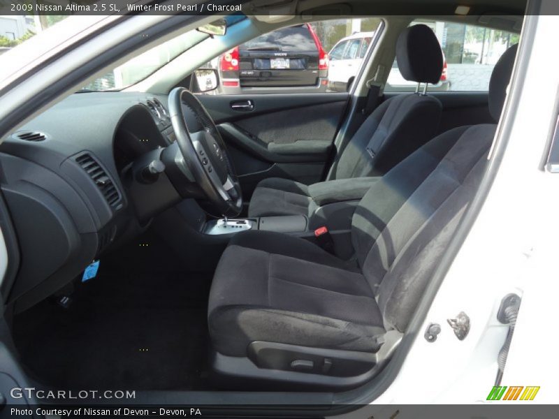 Winter Frost Pearl / Charcoal 2009 Nissan Altima 2.5 SL