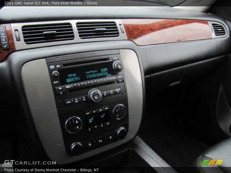 Pure Silver Metallic / Ebony 2011 GMC Yukon SLT 4x4
