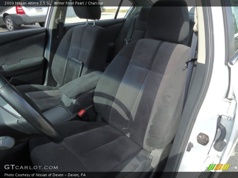 Winter Frost Pearl / Charcoal 2009 Nissan Altima 2.5 SL