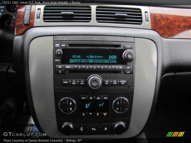 Pure Silver Metallic / Ebony 2011 GMC Yukon SLT 4x4