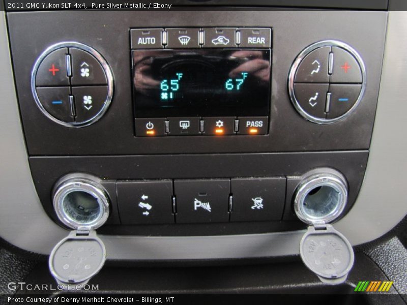 Pure Silver Metallic / Ebony 2011 GMC Yukon SLT 4x4