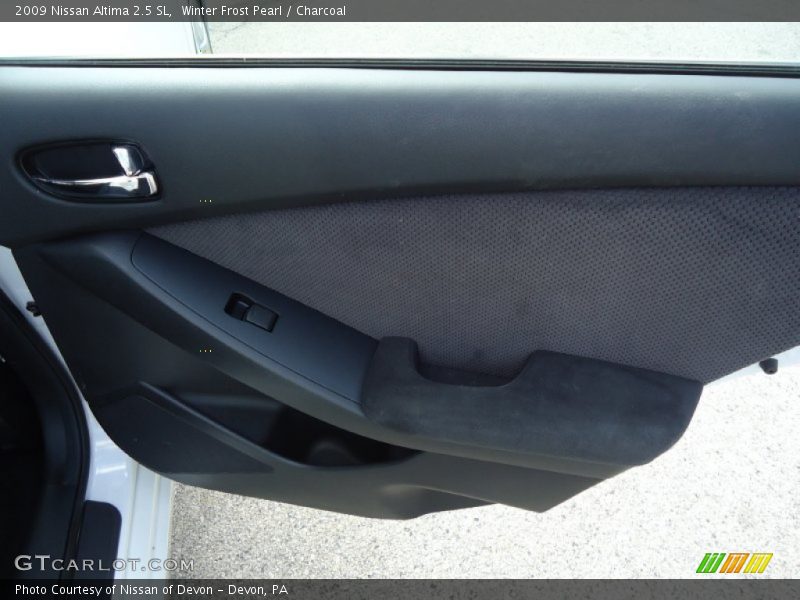 Winter Frost Pearl / Charcoal 2009 Nissan Altima 2.5 SL