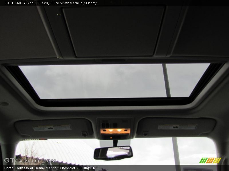 Pure Silver Metallic / Ebony 2011 GMC Yukon SLT 4x4