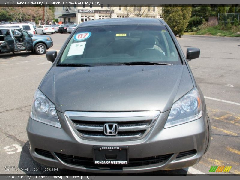 Nimbus Gray Metallic / Gray 2007 Honda Odyssey LX