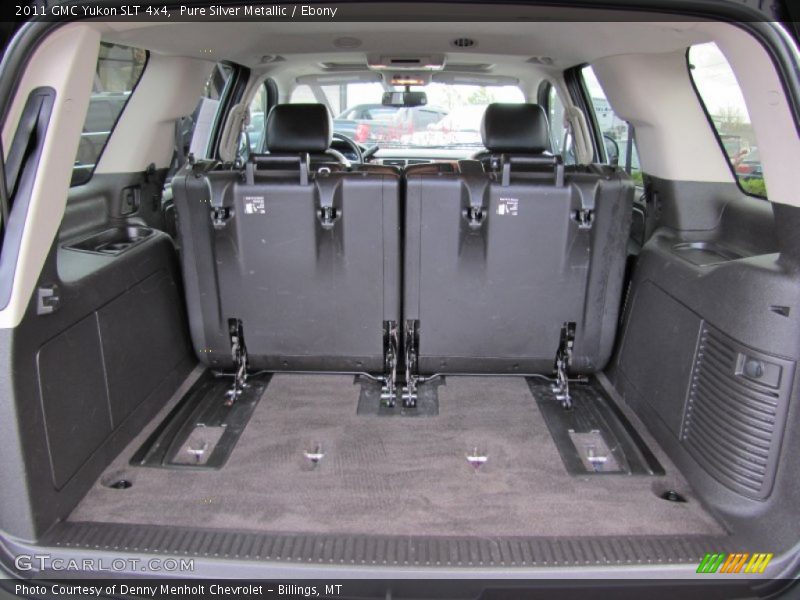 Pure Silver Metallic / Ebony 2011 GMC Yukon SLT 4x4