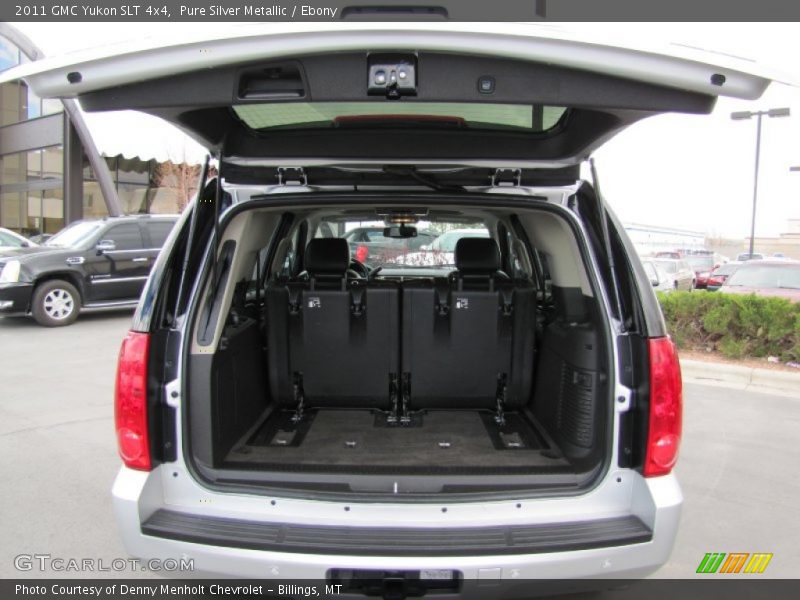 Pure Silver Metallic / Ebony 2011 GMC Yukon SLT 4x4