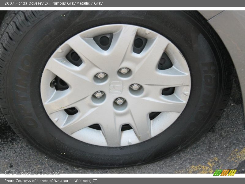 Nimbus Gray Metallic / Gray 2007 Honda Odyssey LX