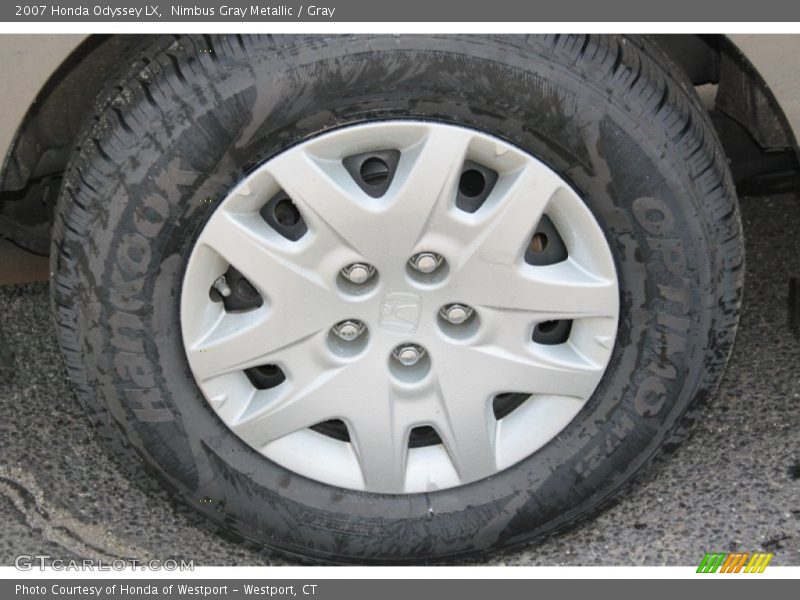 Nimbus Gray Metallic / Gray 2007 Honda Odyssey LX