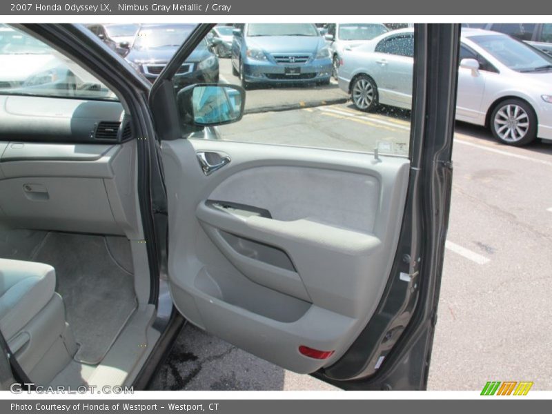 Nimbus Gray Metallic / Gray 2007 Honda Odyssey LX