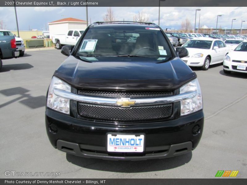 Black / Light Cashmere 2007 Chevrolet Equinox LT