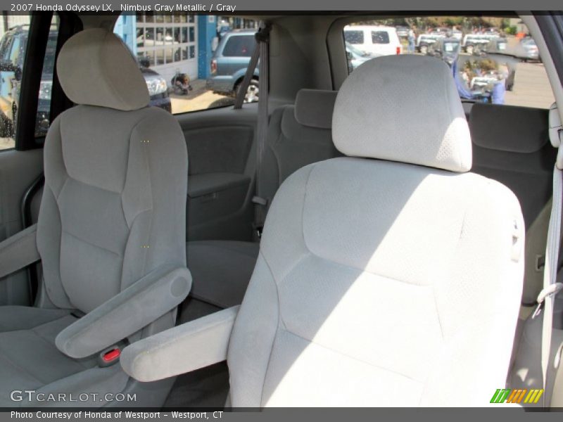 Nimbus Gray Metallic / Gray 2007 Honda Odyssey LX