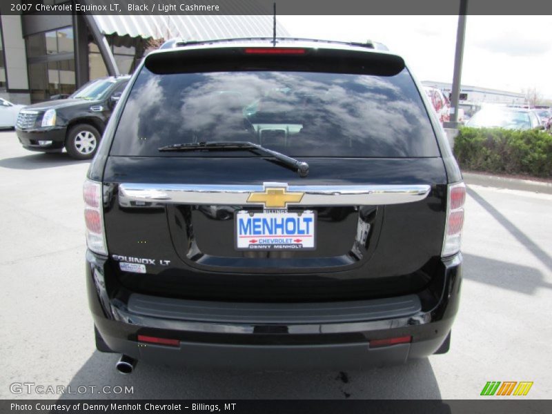 Black / Light Cashmere 2007 Chevrolet Equinox LT