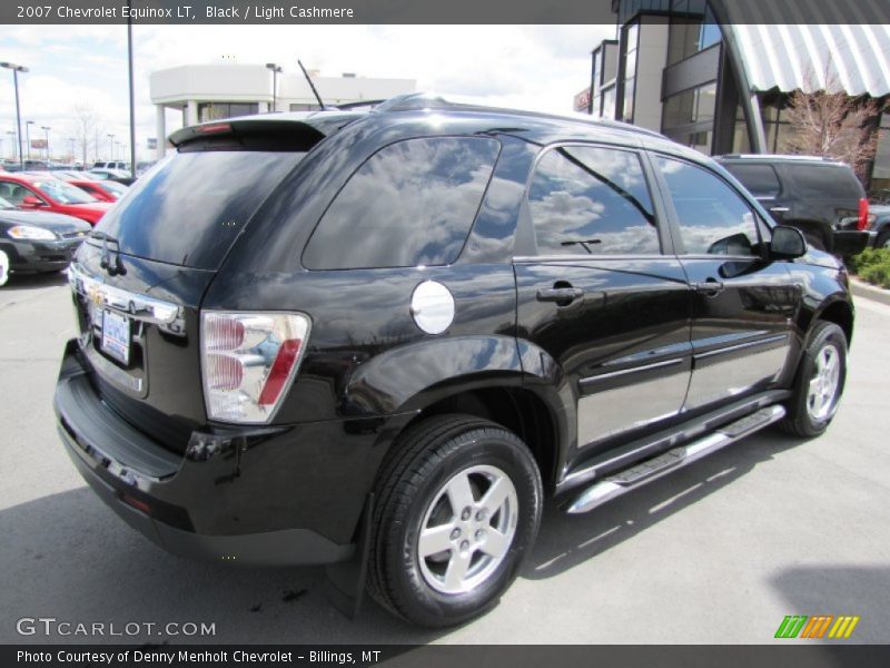 Black / Light Cashmere 2007 Chevrolet Equinox LT