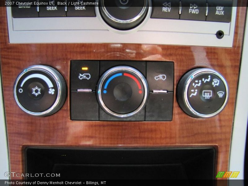 Black / Light Cashmere 2007 Chevrolet Equinox LT