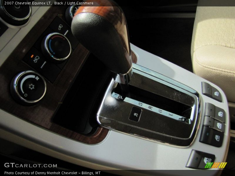 Black / Light Cashmere 2007 Chevrolet Equinox LT