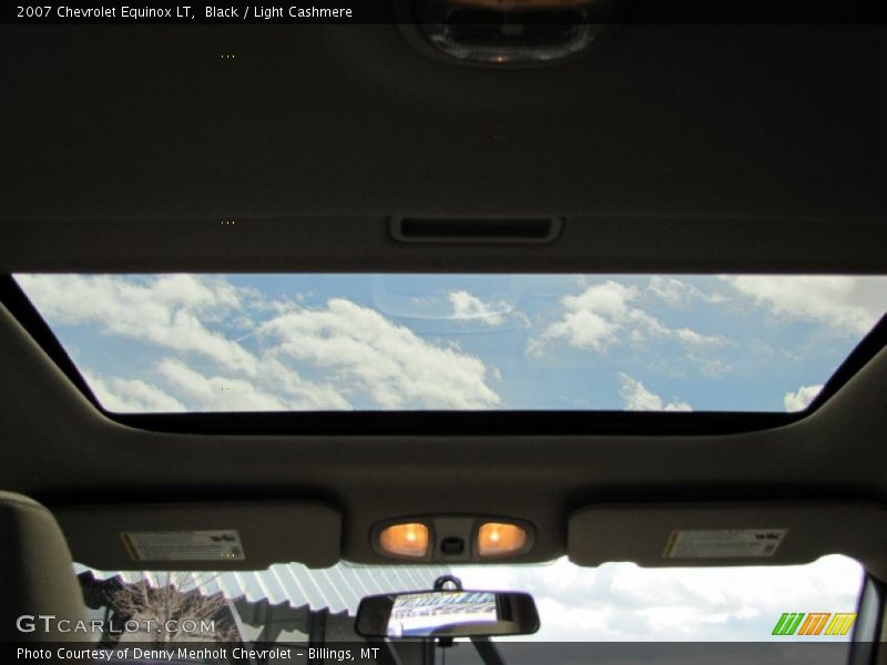 Black / Light Cashmere 2007 Chevrolet Equinox LT