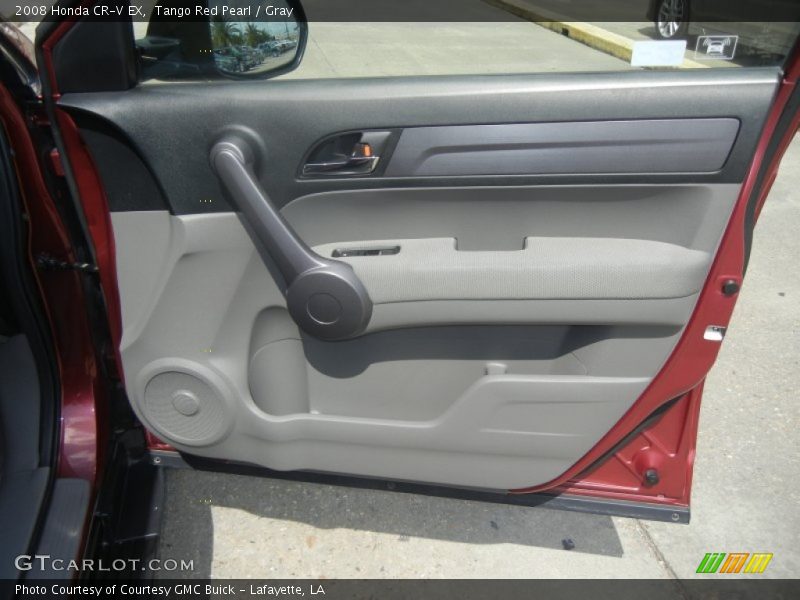 Tango Red Pearl / Gray 2008 Honda CR-V EX