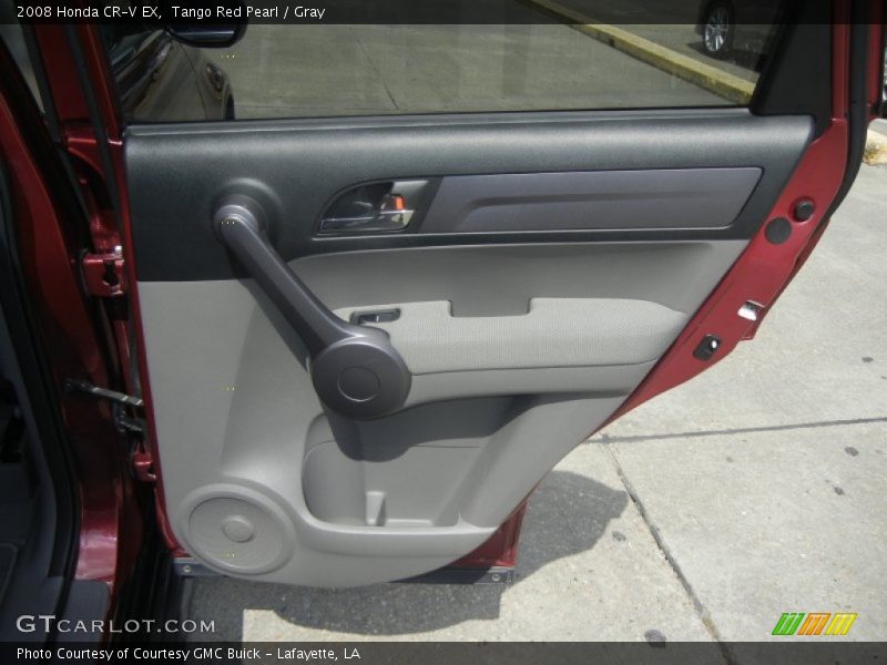 Tango Red Pearl / Gray 2008 Honda CR-V EX