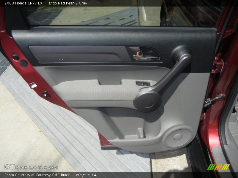 Tango Red Pearl / Gray 2008 Honda CR-V EX