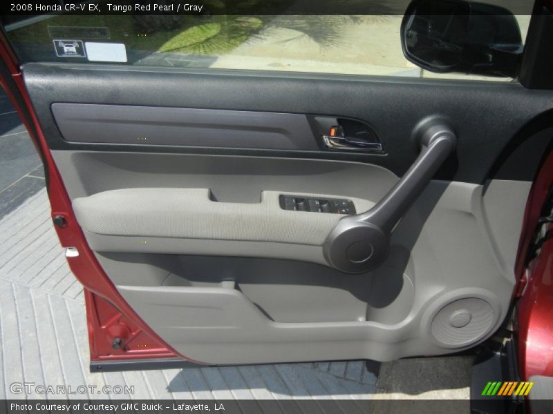 Tango Red Pearl / Gray 2008 Honda CR-V EX