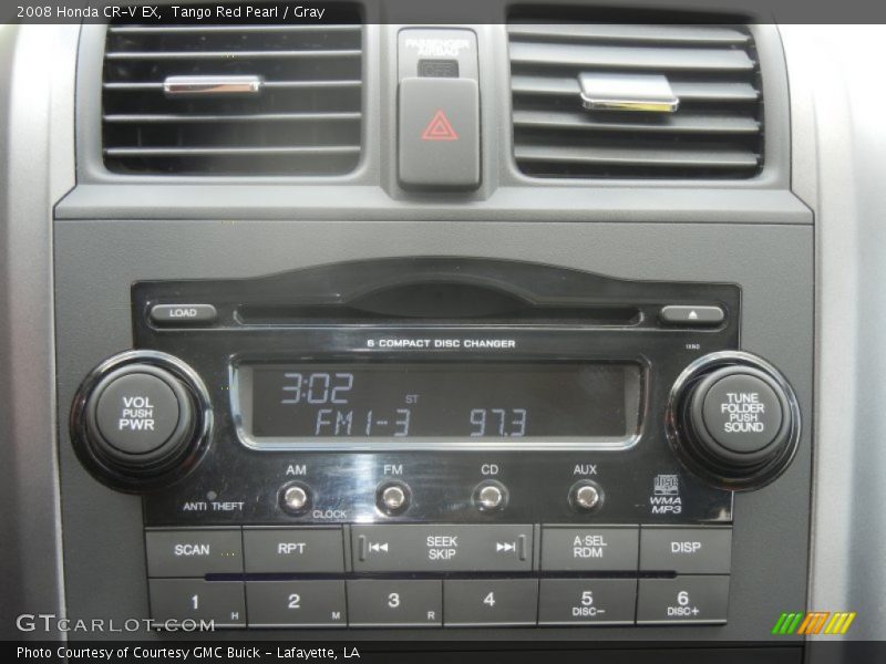 Tango Red Pearl / Gray 2008 Honda CR-V EX