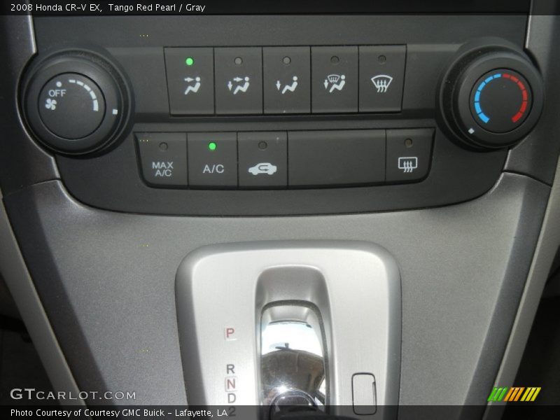 Tango Red Pearl / Gray 2008 Honda CR-V EX
