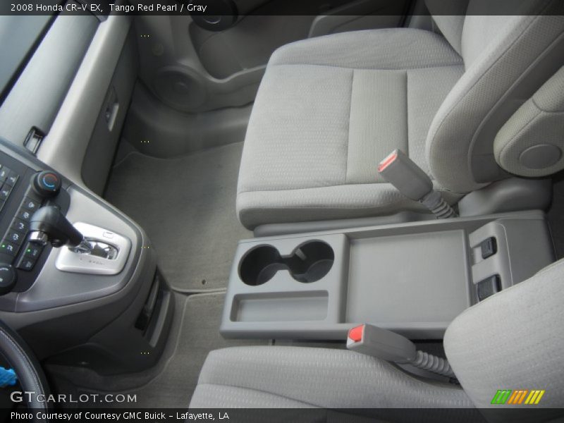 Tango Red Pearl / Gray 2008 Honda CR-V EX