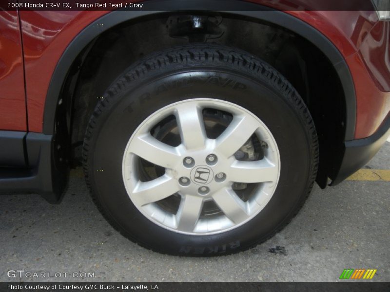 Tango Red Pearl / Gray 2008 Honda CR-V EX