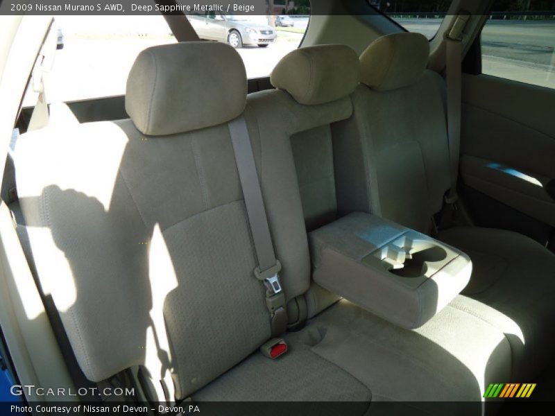 Deep Sapphire Metallic / Beige 2009 Nissan Murano S AWD