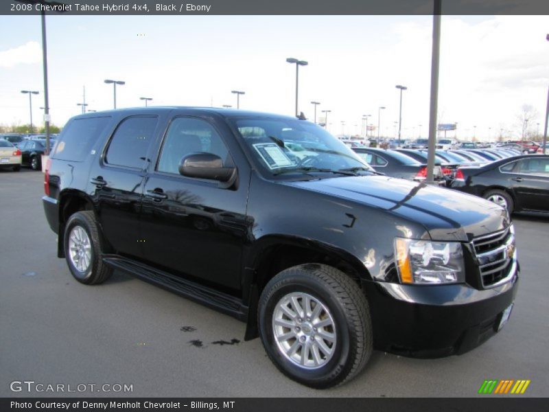 Black / Ebony 2008 Chevrolet Tahoe Hybrid 4x4