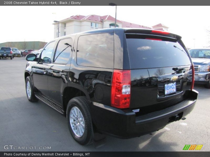 Black / Ebony 2008 Chevrolet Tahoe Hybrid 4x4