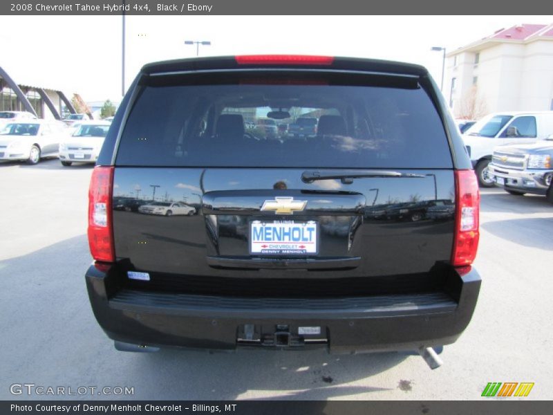 Black / Ebony 2008 Chevrolet Tahoe Hybrid 4x4