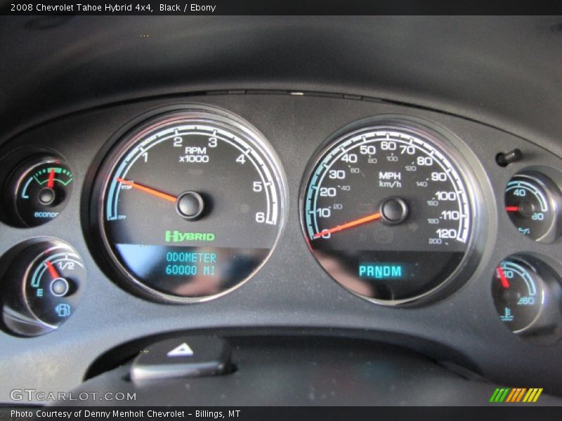 Black / Ebony 2008 Chevrolet Tahoe Hybrid 4x4