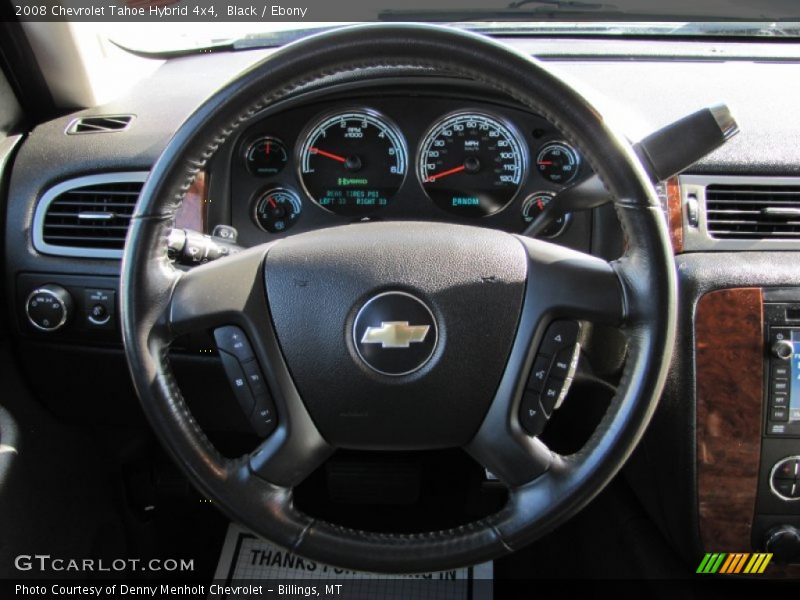 Black / Ebony 2008 Chevrolet Tahoe Hybrid 4x4