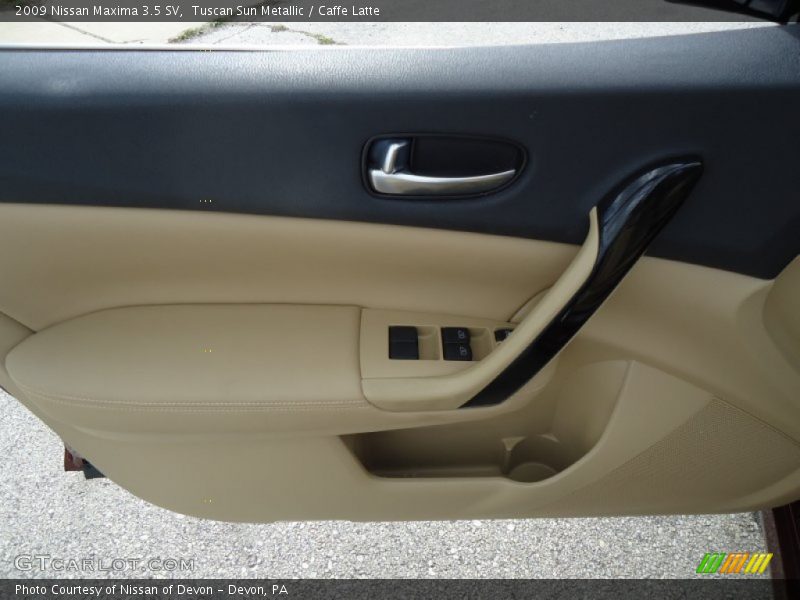 Tuscan Sun Metallic / Caffe Latte 2009 Nissan Maxima 3.5 SV