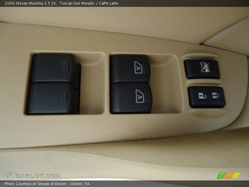 Tuscan Sun Metallic / Caffe Latte 2009 Nissan Maxima 3.5 SV