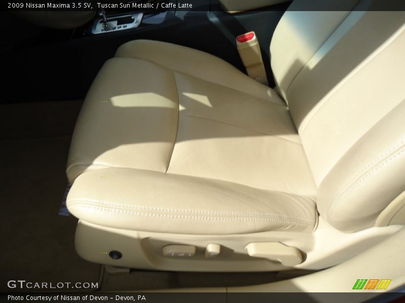 Tuscan Sun Metallic / Caffe Latte 2009 Nissan Maxima 3.5 SV