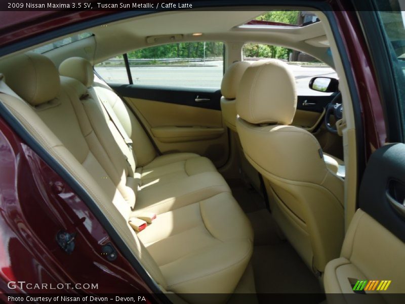 Tuscan Sun Metallic / Caffe Latte 2009 Nissan Maxima 3.5 SV