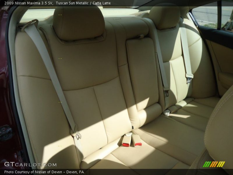 Tuscan Sun Metallic / Caffe Latte 2009 Nissan Maxima 3.5 SV