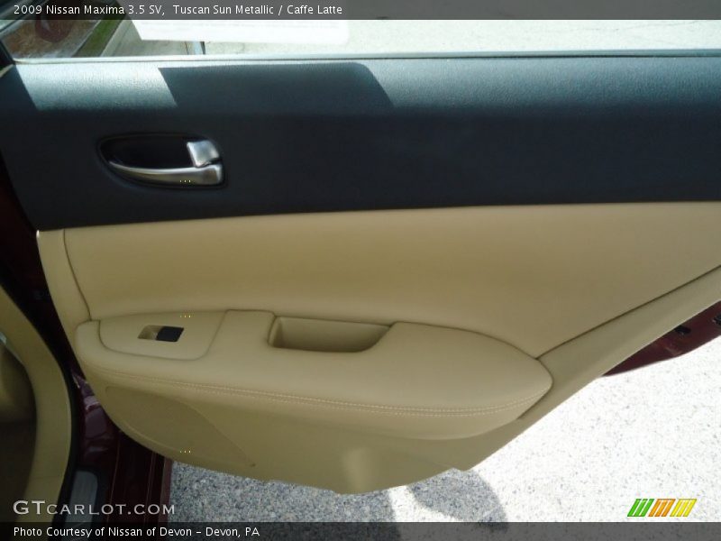 Tuscan Sun Metallic / Caffe Latte 2009 Nissan Maxima 3.5 SV