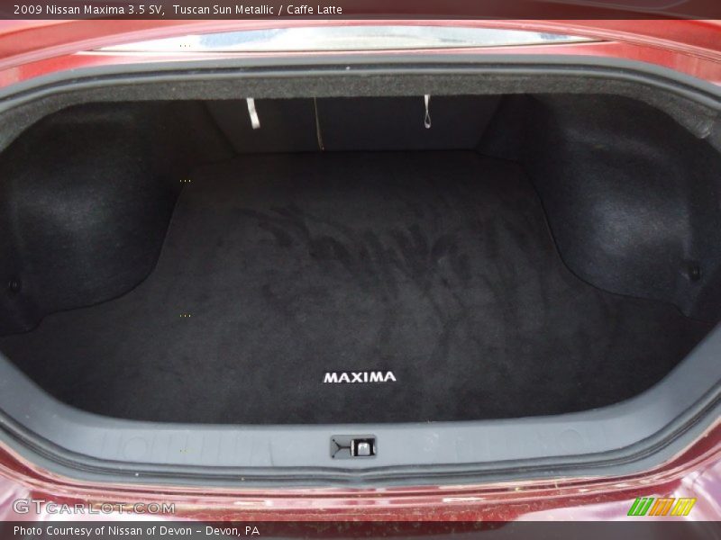 Tuscan Sun Metallic / Caffe Latte 2009 Nissan Maxima 3.5 SV