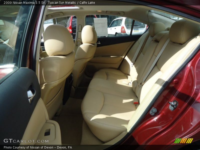 Tuscan Sun Metallic / Caffe Latte 2009 Nissan Maxima 3.5 SV