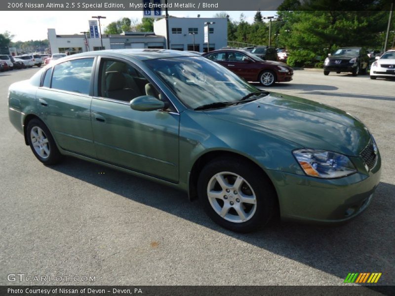 Mystic Emerald Metallic / Blond 2006 Nissan Altima 2.5 S Special Edition