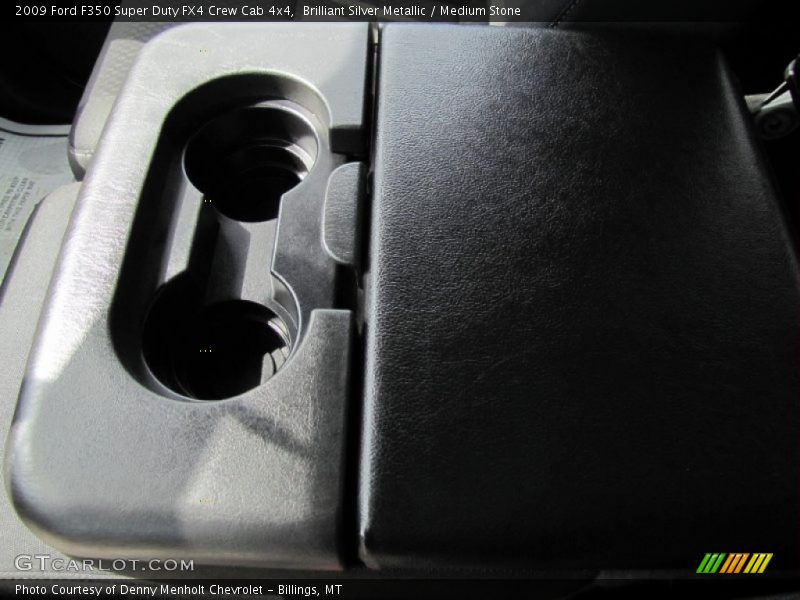Brilliant Silver Metallic / Medium Stone 2009 Ford F350 Super Duty FX4 Crew Cab 4x4